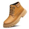 Модные ретро кожаные ботинки Теплая обувь для мужчин Уличные мотоботы Формальная обувь для взрослых Новое поступление Мужские брендовые ботинки