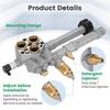 AR43361: Compatible with Troy-Bilt SRMW2.3G28 High-Pressure Washer Pump Head Assembly