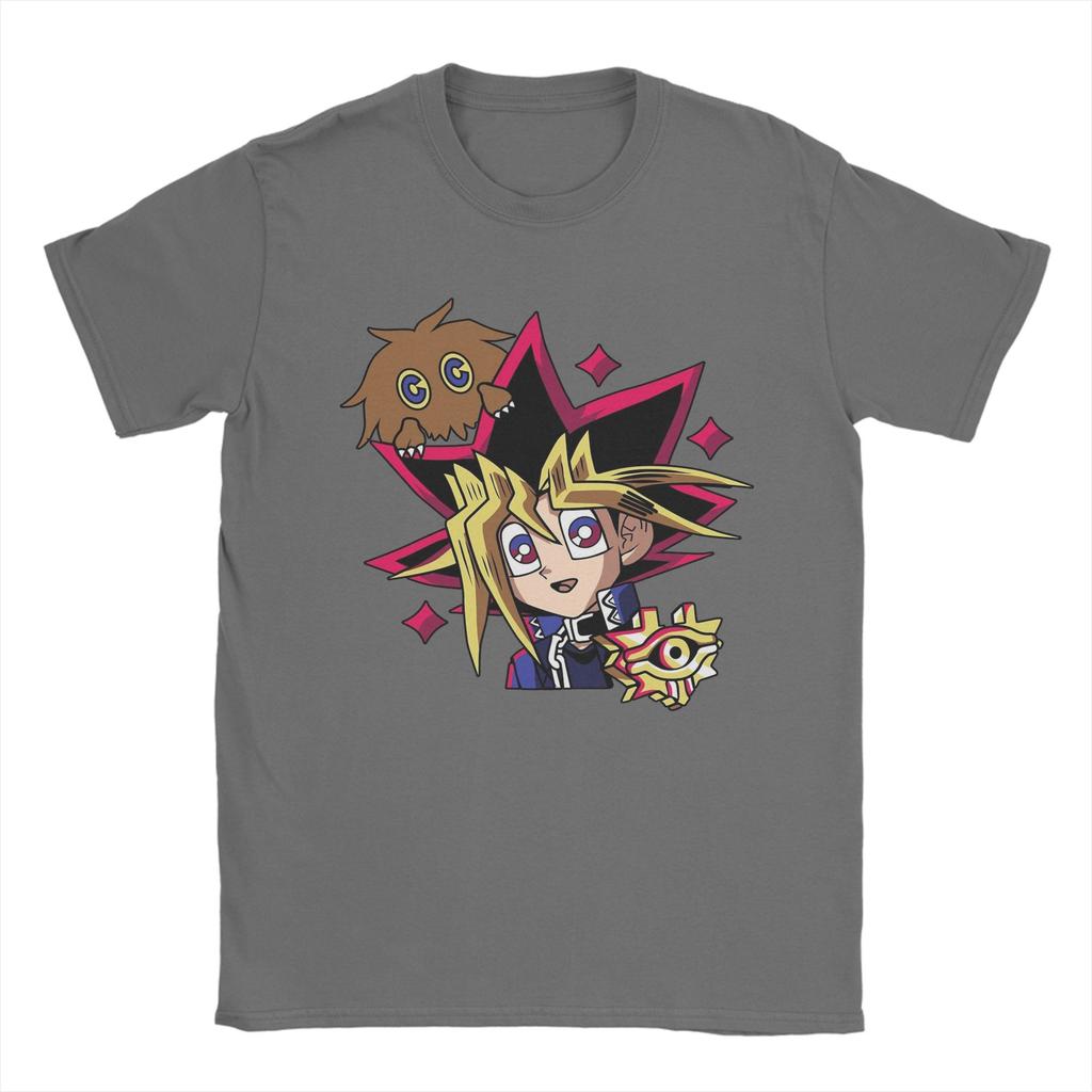 Yu-Gi-Oh! T Shirts Pure Cotton Clothing Leisure Short Sleeve Crewneck Tees Printed T-Shirts Unisex