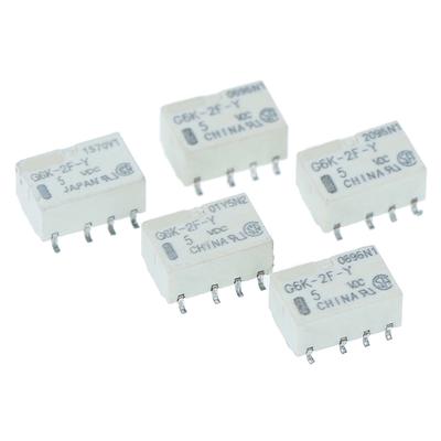 5шт постоянного тока 5В Smd G6K-2F-Y сигнальное реле 8Pin для реле Omron