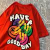 Have A Good Day Money Enthusiasts T Shirt Men High Quality Breathable T Shirt Hip Hop Harajuku Soft Clothes Crewneck Loose Tops