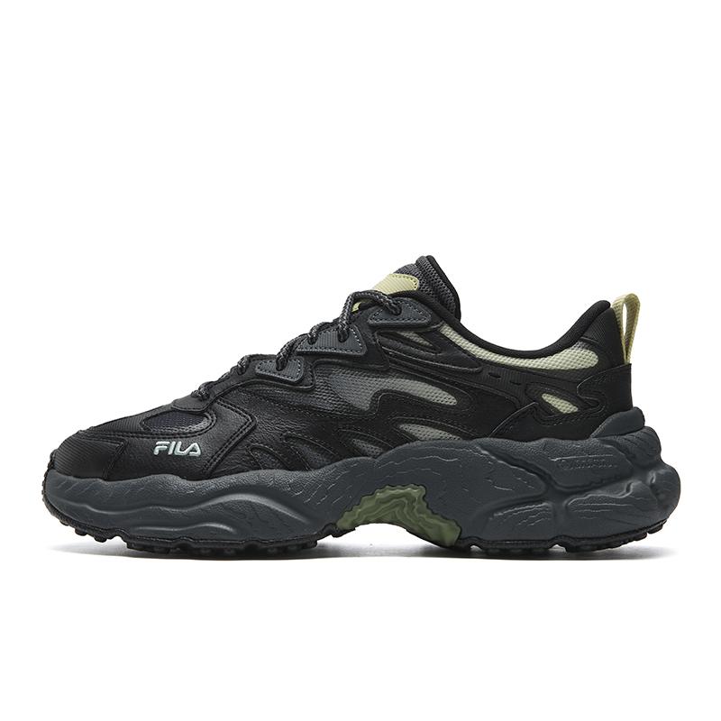 Fila Папоротник Модная Личность Классический Ретро Спортивный Повседневный Удобный Толстая Подошва Прочный Дышащий Легкий Низкий Верх Папины Кроссовки F12M622118FFB
