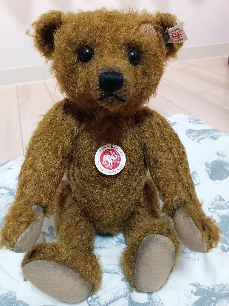 [USED] Steiff White Tag Edward Teddy Bear