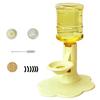 Adjustable Elevated Gravitys Pet Automatic Water Dispenser No Electricity Required With Suction Cup Anti Tipping For Cats Dogs