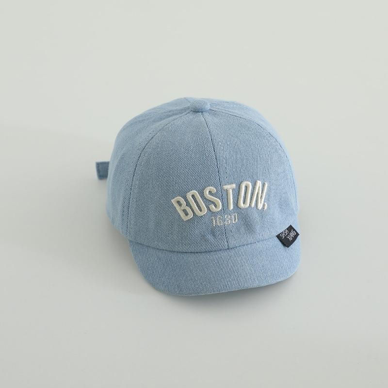 Children's hats for spring and autumn, sun-blocking baseball caps for boys in autumn and winter, stylish baseball caps for boys, sun protection hats