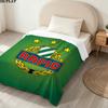Sk Rapid Wien Print Flannel Blanket, High quality Comfortable for All Seasons, Home Decor, Warmth and Comfort, Perfect for Christmas Gifts
