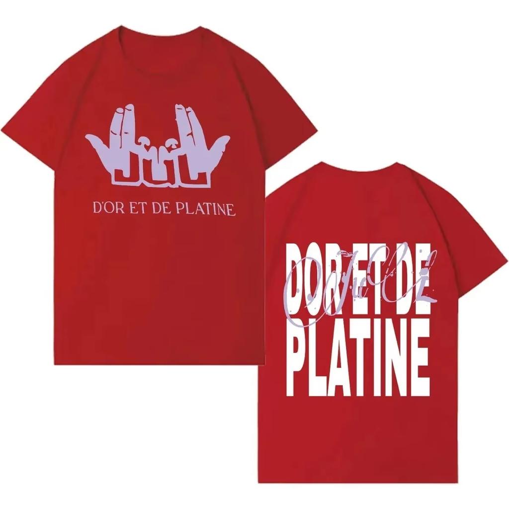Summer Short Sleeve Comfortable Fashion Loose T-shirt Hip Hop Rapper Jul Peripheral Crew Neck Women And Men T-shirt