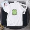 Casual Short Sleeve Printed T-Shirt Men Women Loose Fit Cotton Blend Round Neck Tee In Multiple Colors