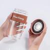 WANXIANG Single-Wall Borosilicate Glass Travel Cup