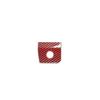 For Ford Mustang 2015-22 Red Carbon Fiber Co-Pilot Glove Boxes Handle Cover Trim