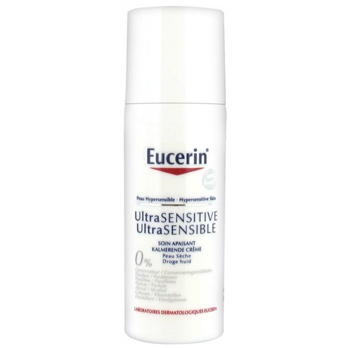 Soin Apaisant - EUCERIN - Ultra Sensible - 50ml - Hypoallergénique - Peaux Sèches