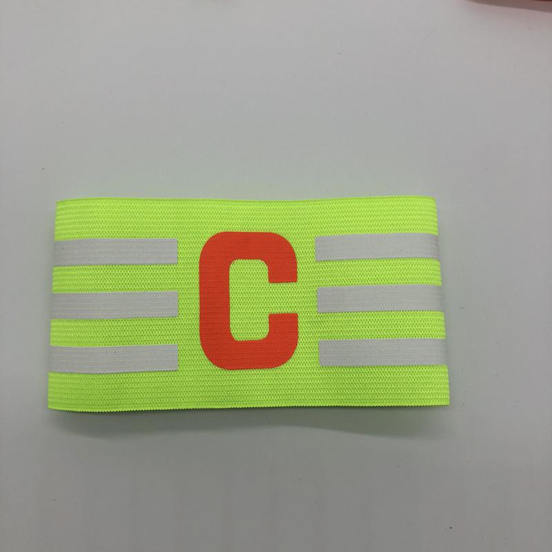 1 шт., футбольная повязка, нейлоновая регулируемая футбольная повязка, лидер матча, футбольная повязка, капитанская повязка на руку