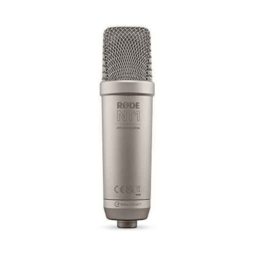 Микрофоны RODE NT1 (5-е поколение) Конденсаторный микрофон, серебристый NT1GEN5