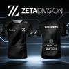 Форма для киберспортивной команды ZETA DIVISION SITETAMPO Унисекс Быстросохнущая и дышащая футболка Тренировочная форма игрока Подарок фанату Топ