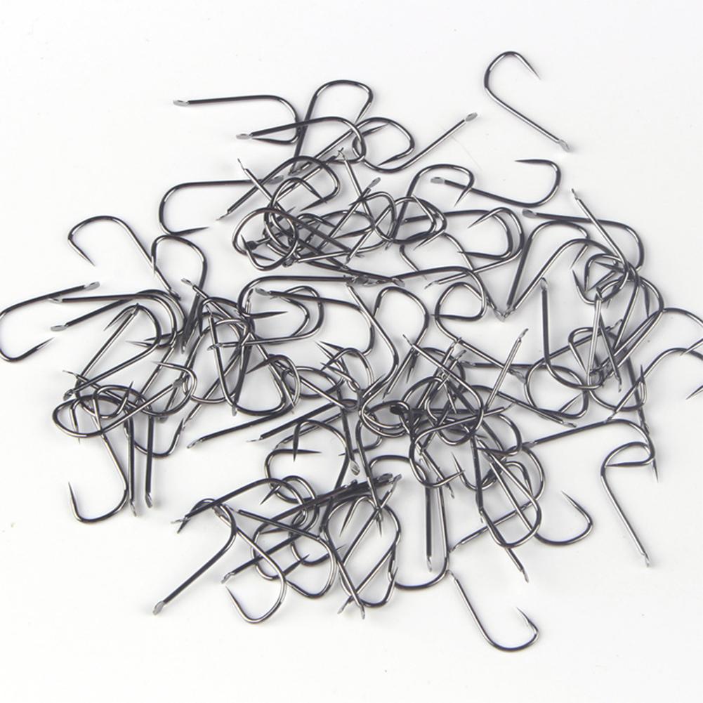 30 Pcs/set Fishing Hooks High Carbon Steel Barbed Fish Hook Fishing Equipment Accessories