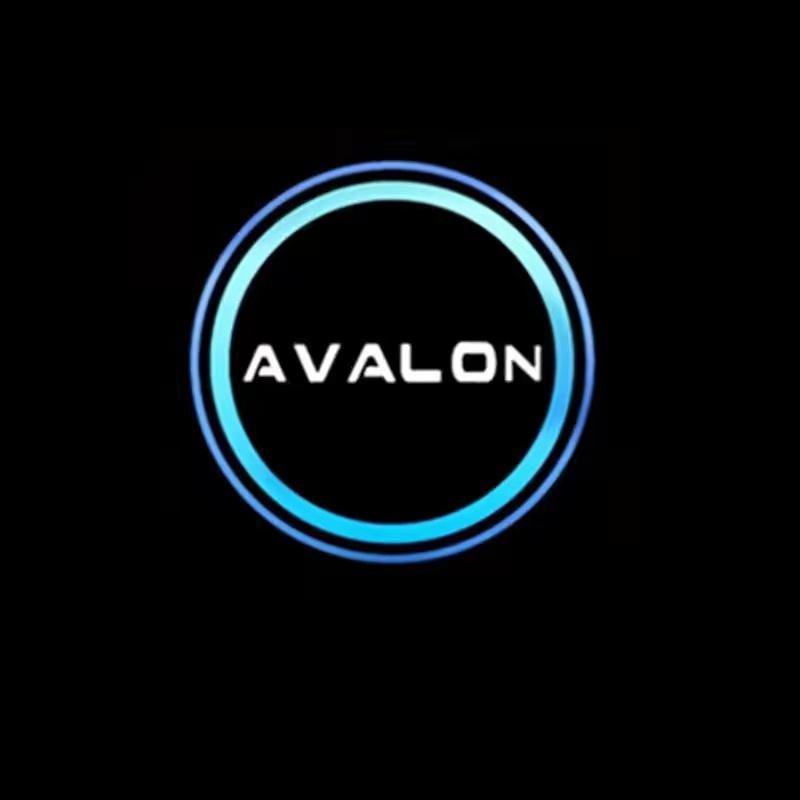 2 шт. Светодиодные логотипы приветствия на двери автомобиля, стайлинг, для AVALON 2013-2019, лазерный проектор, лампа тени-призрака, декоративные аксессуары