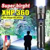 XHP360 36 Core Super Powerful LED Rechargeable Flashlights Torch Light High Power Tactical Flashlight Camping Lantern