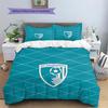 AFC Bournemouth Pattern Bedding Quilt Set  Home Decoration  Gift (1 * duvet cover + 2 * pillowcase  without core)