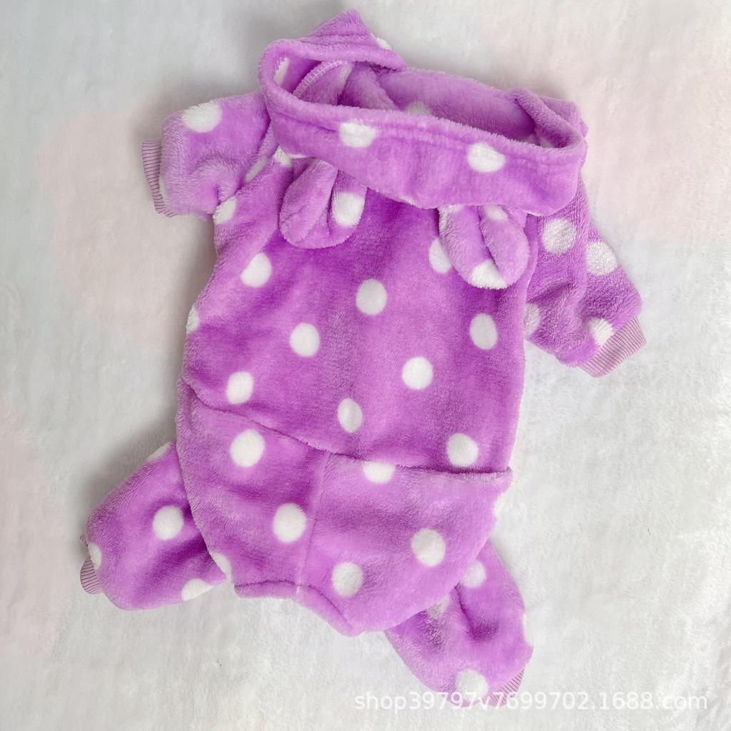 Autumn and Winter New Dog Clothes Down Warm Pet Supplies Small and Medium Dog Clothes