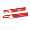 Наклейки GT line Sport для 508 3008 208 308 T9 Renault Clio Grandtour Megane Forte Optima Picanto Stinger Sorento