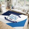 Preston North End Football Design Crystal Velvet Carpet Cozy Non?Slip Printed Rug For Bedroom Living Room Entrance