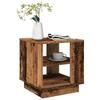VidaXL Coffee Table Old Wood 40x40x43 Cm Engineered Wood, Side Table, Living Room Table, Side Table, End Table 856804
