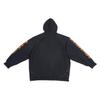 Balenciaga SBalenciaga Metallica Hoodie Oversized Fit 'Black Orange' Men's 697879TMV891055