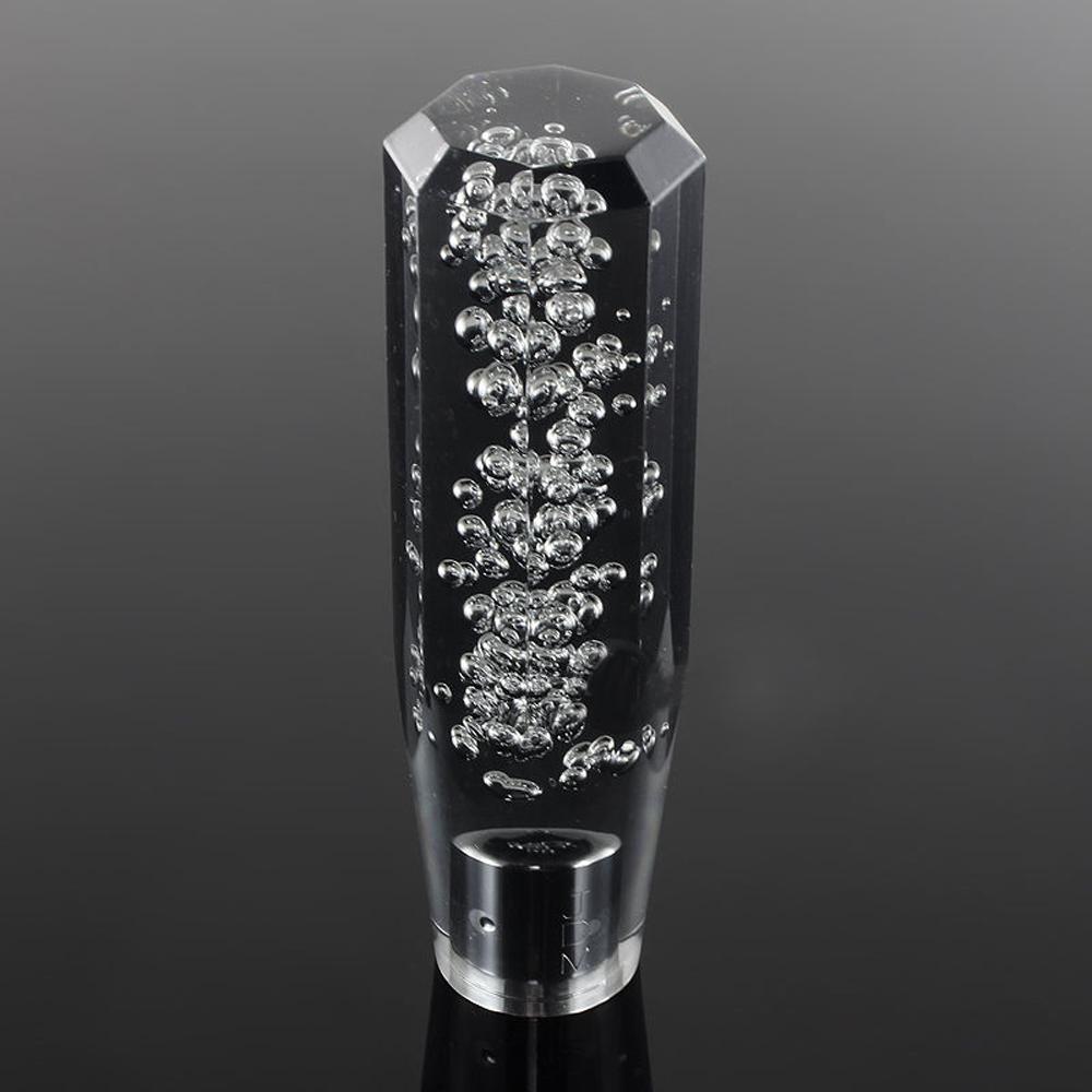 Universal Crystal Bubble Clear Acrylic Shift Knob Car Truck SUV Shifter Gear Stick Shifter Knob Interior Parts Car Accessory