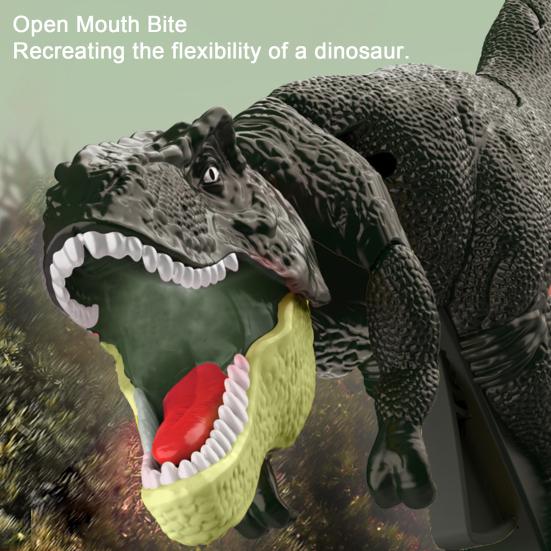 Детский пресс-качели, подвижная игрушка, вибрирующий укус, пасть, суставы динозавра, рев, малыши, тираннозавр, динозавр, фигурка
