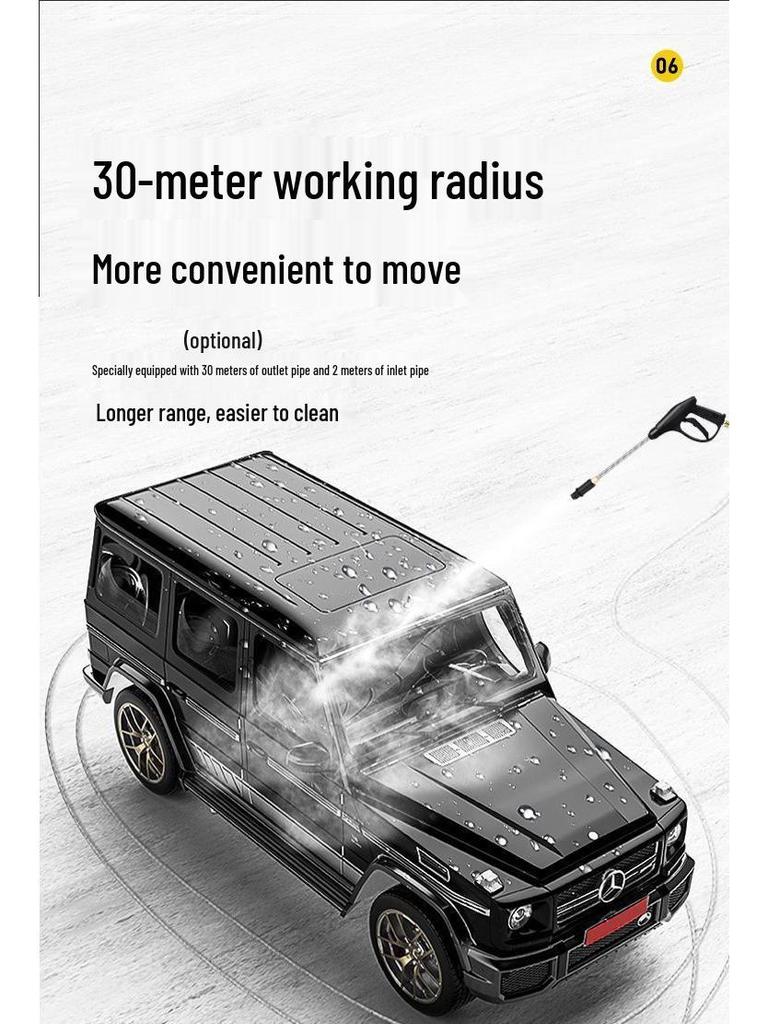 Мойка высокого давления регулируемая автоматическая для автомобиля