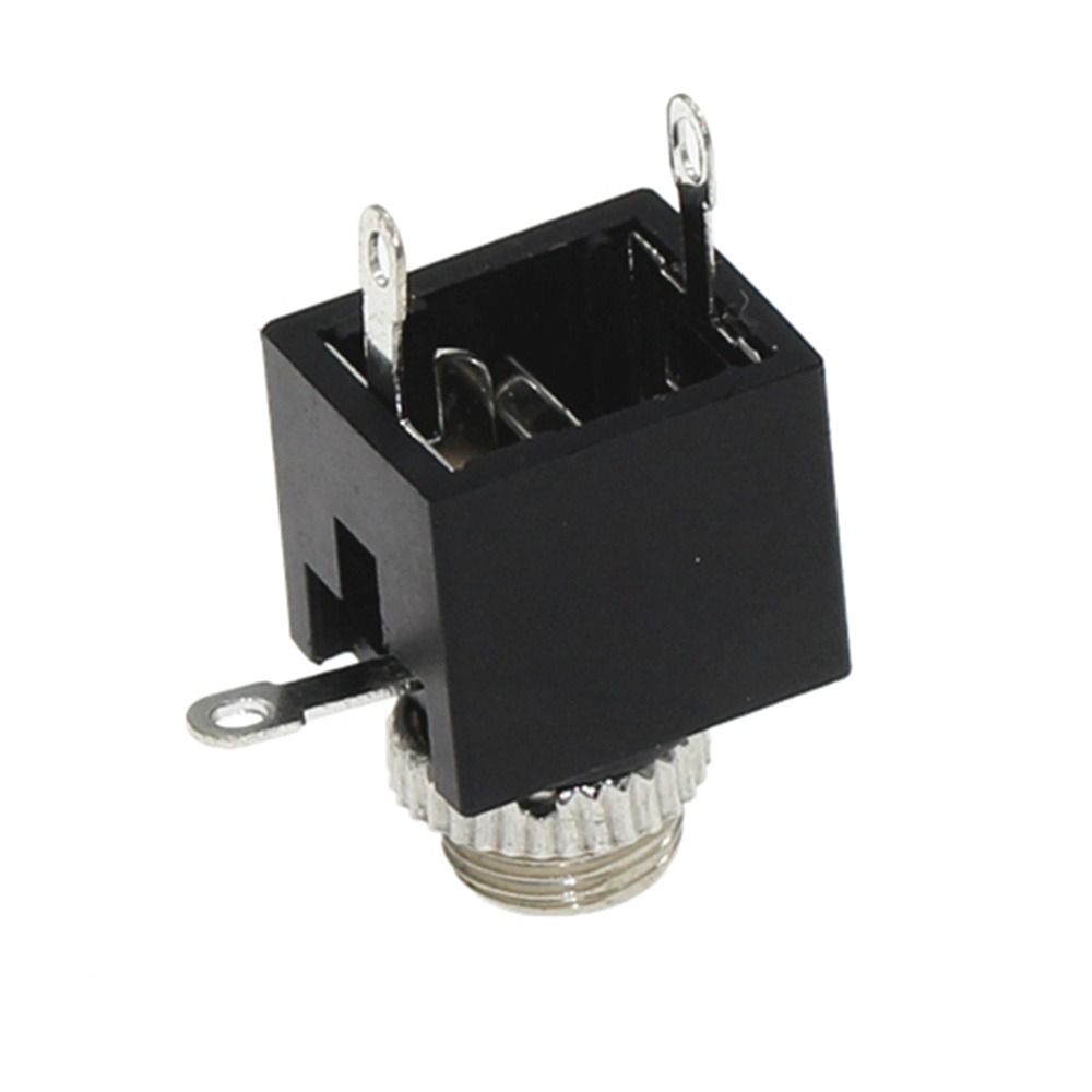 10Pcs Plastic Metal 3.5mm Mono Female Jack 3Pin DIP Headphone Socket DIY Electronic Project