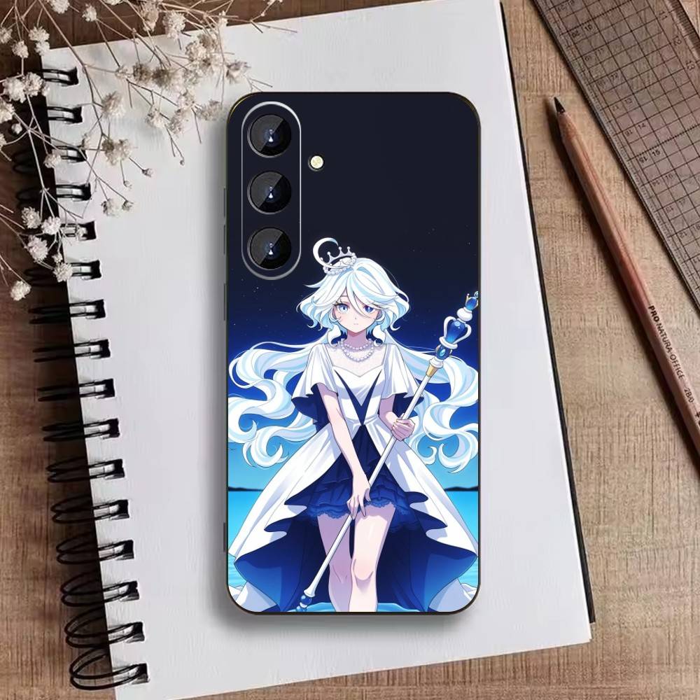 Чехол для телефона G-Genshin Impact для Samsung Galaxy A73, A72, A71, A70, A52, A51 Другие Мягкий Черный Чехол