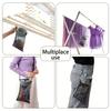 A clothespin storage bag, outdoor clothespin organizer bag, drawstring clothespin rack, bathroom laundry dormitory accessories