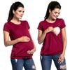 European & American Style Short-Sleeve Maternity Nursing T-Shirt