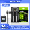 Зарядное устройство VariCore V20i для 3,7 В 18650 3,2 В 26650 10440 16340 21700 20700 14500 1,2 В NiMH AA AAA литиевых аккумуляторов Интеллектуальное зарядное устройство