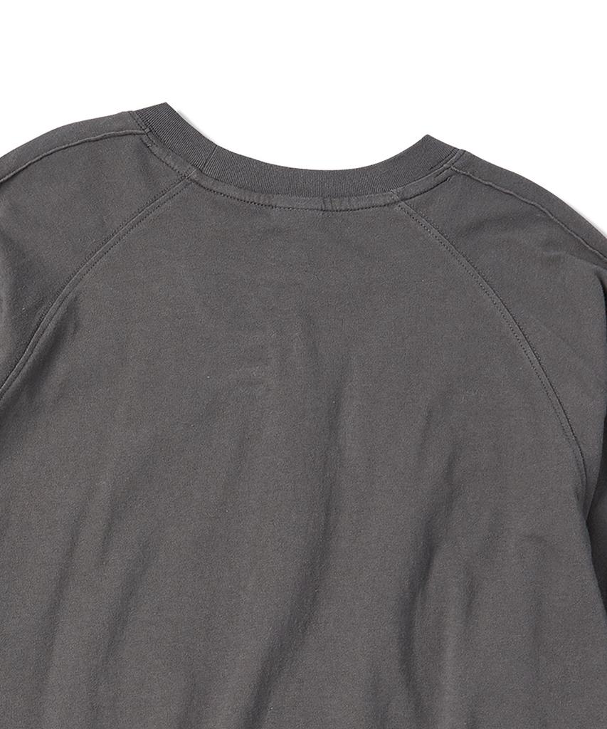 TRAVEL Embossed Star Long Sleeve Charcoal
