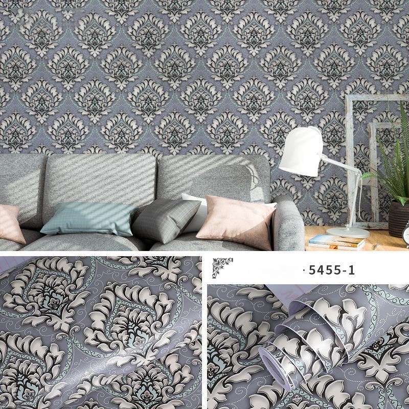 Утолщенные самоклеящиеся обои из ПВХ, водостойкие пасторальные обои для спальни, гостиной, настенная паста
