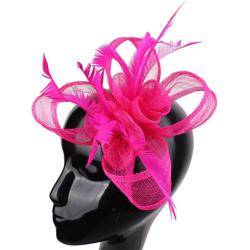 Ручная работа, Европейская и американская конопляная пряжа, Головной убор, Перьевые аксессуары для волос, Заколка, Вечеринка, Ежегодное собрание, Ретро сетчатый головной убор