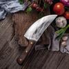 Нож для разделки мяса ручной работы из высокоуглеродистой нержавеющей стали, нож шеф-повара, нож для убоя, профессиональный топор, ножи для нарезки