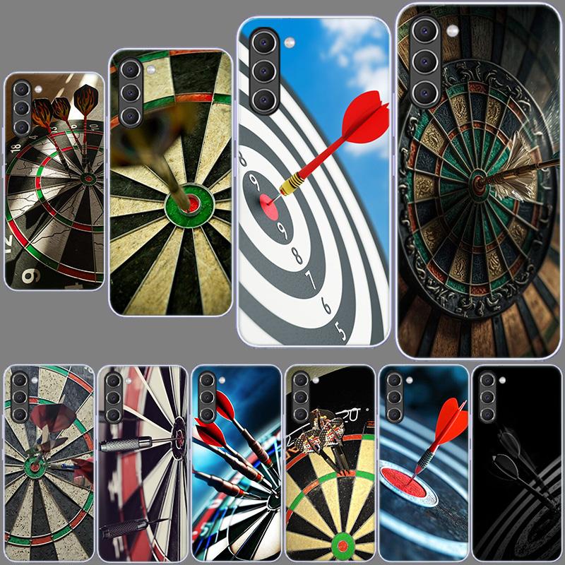 Darts Aesthetics Wire Target Phone Case for Samsung A54 A14 A24 A34 A17 A37 A57 A55 A35 A25 A15 A13 A23 A33 A53 A07 A05S A04S A0
