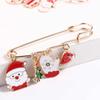 Buckle Bag Decoration Tightening Christmas Brooches Dress Shawl Clips Safety Pins Waistband Pin