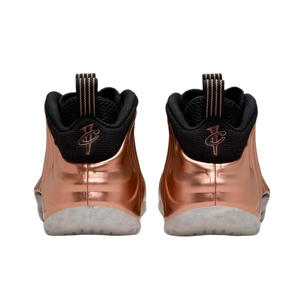 Nike Кроссовки Little Posite One GS Copper 2024 для детей, черные, металлик-медь, Off-Noir FZ0990-800