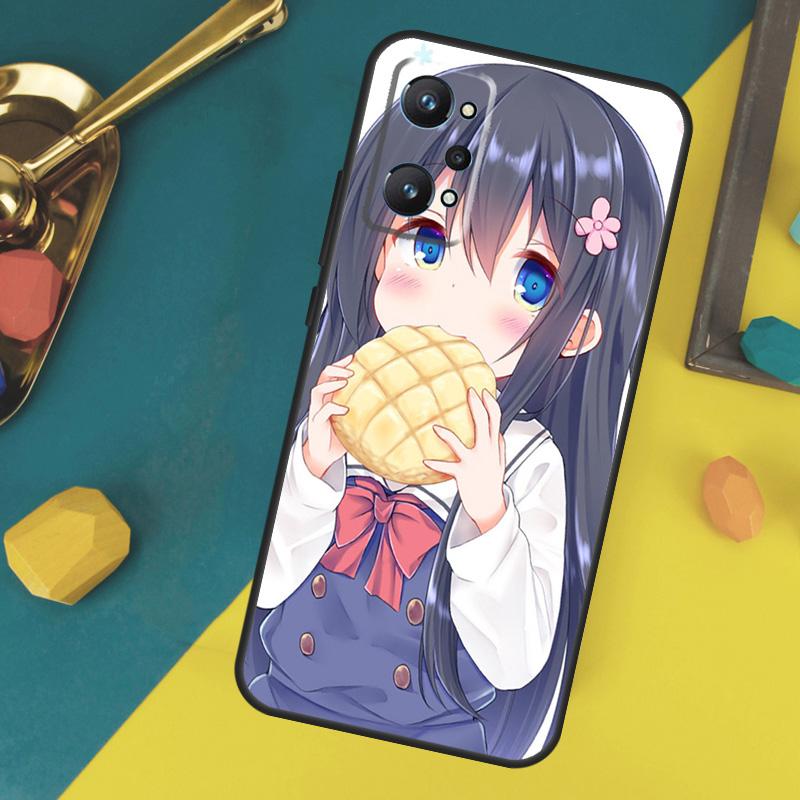 Аниме девушка мультфильм япония милый Чехол Для Realme 14 12 10 11 13 Pro Plus GT 6 6T 5 GT7 Pro C61 C55 C51 C21Y C25S C67 C75 C53