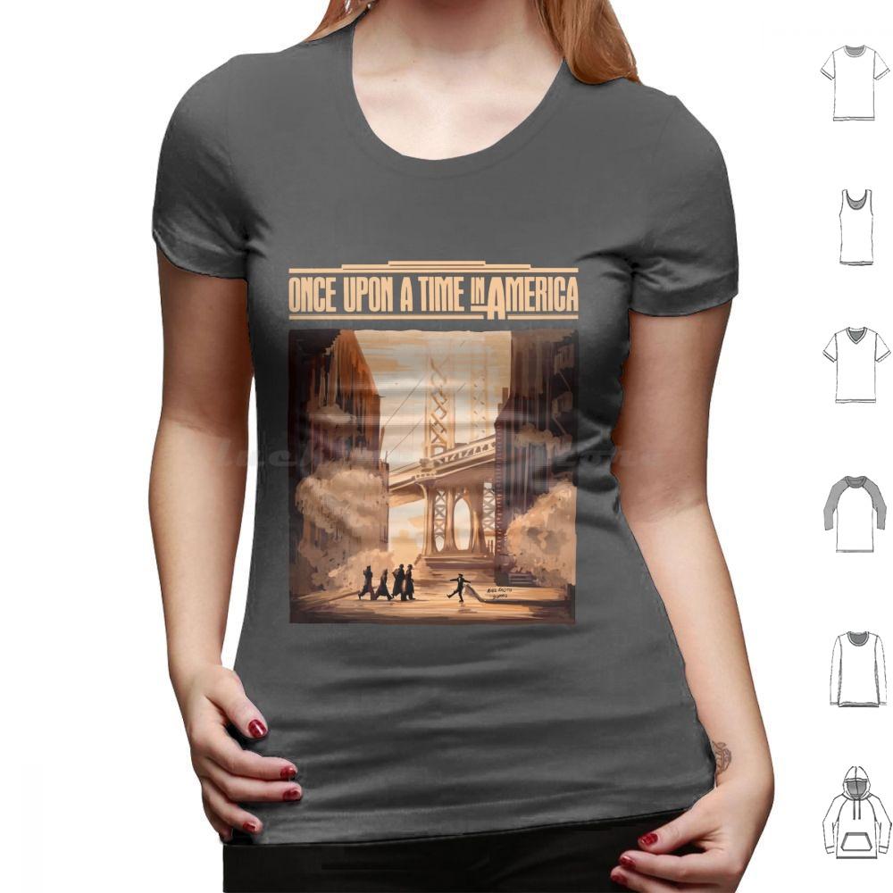 Once Upon A Time In America Illustration By Burro T Shirt Big Size 100 Cotton Once Upon A Time America Gangsters De Niro