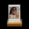 Picture Holder Transparent 3 Inch Photo Frame Instant Film Camera Photo Table Acrylic LED Light