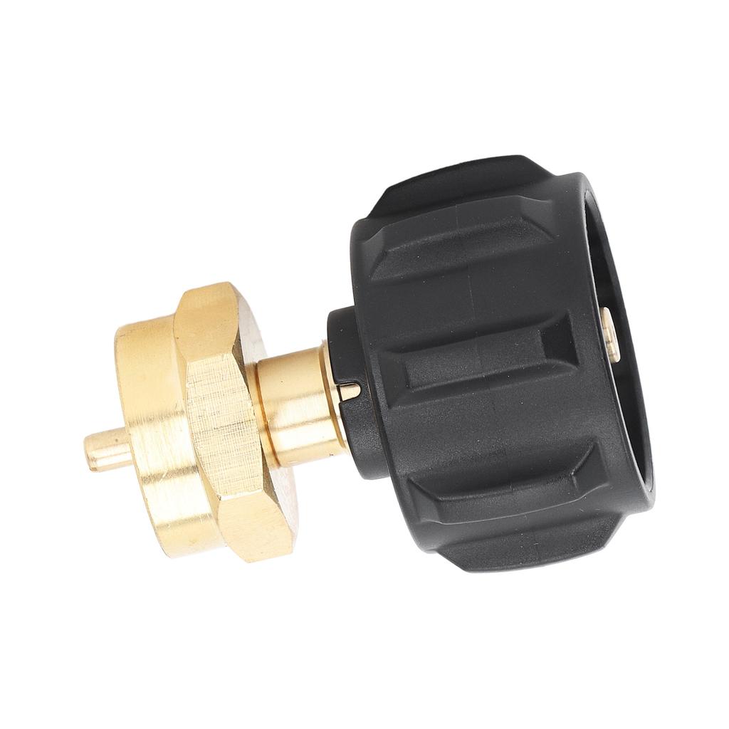 Адаптер для заправки QCC1, регулирующий клапан, латунная муфта для баллона с пропаном 1 фунт
