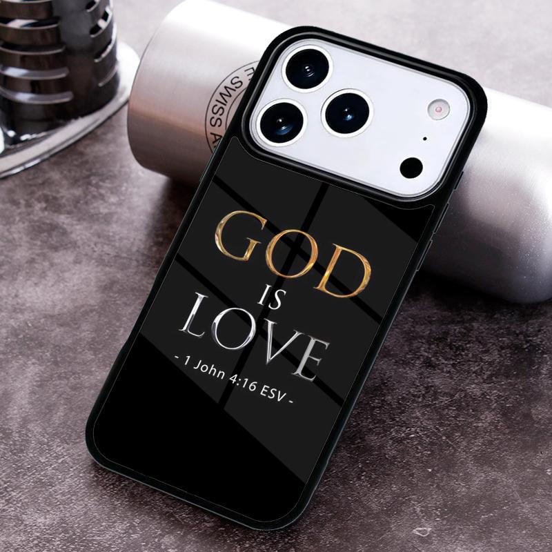 Стих из Христианской Библии Чехол для телефона с изображением Иисуса для iPhone 17,16e,15,14,13,12,11,Mini,Pro,MAX мягкий силиконовый чехол