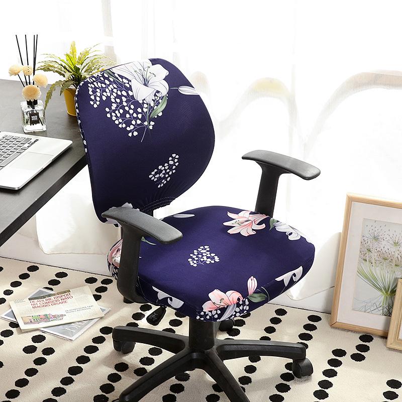 Universal Size Jacquard Dining Chair Cover Spandex Elastic Chair Slipcover Case Stretch Chair Cover for Office Home