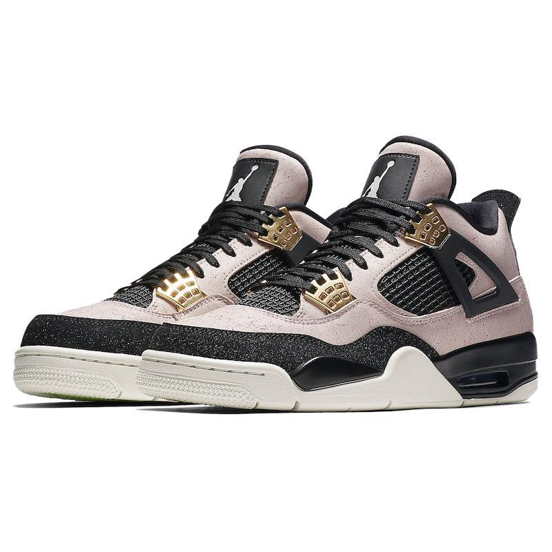Jordan 4 Ретро Пыльно-красный Брызги Женские AQ9129-601