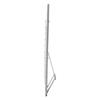 Brochure Display Rack, 10 Pockets Magazine Literature Display Stand, Portable Floor Standing Magazine Rack, Metal Newspaper Catalog Holders for Shop,